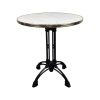 Socle de table en fonte 4 branches pour terrasse Paris lourd