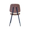 Miles Retro horeca stoelen vintage Cognac