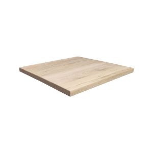 Super-Seat | Tischplatten aus massivem Eichenholz 70x70cm | Helle Eiche mit Verbindungsnerven, glatte Oberfläche, ohne Beine. | Catering Möbel