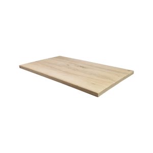 Super-Seat | Massief houten eiken tafelbladen 120x70cm | Licht eiken, blij oppervlak met ruimtelijke nerfpatronen op een grote tafel. |. | Horecameubilair