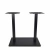 Socle de table de bar / table haute design double 108 cm