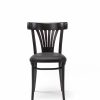 Thonet zitting zwart tbv Thonet stoelen en barkrukken