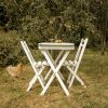 Chaise pliante de bar, chaise pour terrasse  Witte de Wit