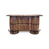 Mango houten horeca bar 200x65x110cm