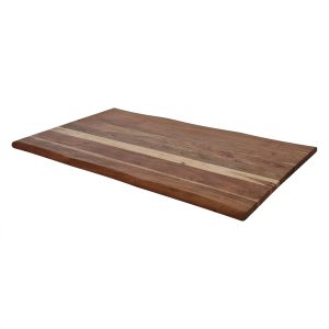 Super-Seat | De Acacia Ferngully Boomstam Tafelbladen 120x70cm | Donker hout met lichte strepen, gladde afwerking, natuurlijke nerf. |. | Horecameubilair