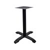 Socle de table bistro pour terrasse noire