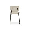 Jazz stackable design chairs in velvet champagne