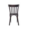 Thonet bentwood café stoelen spijlen bruin