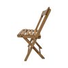 chaise pliante en bois vintage Parade pour terrasse