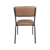 Aviator horeca stapelstoelen cognac