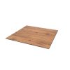 Plateau de table pour restaurant HPL teck 70 x 70 cm