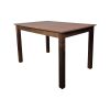 Super-Seat | The Parker hospitality brown café table | Wooden rectangular design, dark brown, ideal for hospitality. 120x80cm. | Hospitality Furniture