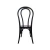 Chaise empilable en bois Thonet Vienna noir