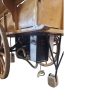 Mobile herring cart with canopy and refrigeration