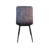 Seattle horeca stoelen velvet petrol antraciet