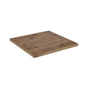 Super-Seat | Massivholz Eiche Tischplatten Smoked Oil 70x70cm | Warme braune Eiche, fröhliche Oberfläche mit möglichen Maserungs- und Texturvariationen. | Catering Möbel