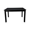 Table de café horeca Parker noire 120 x 80 cm