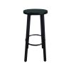 Industrial bistro bar stools black / black