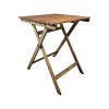 Super-Seat | The Oxford Vintage Wooden Folding Tables | Couleur bois naturel, matériau en bois, aspect rustique. | Mobilier de restauration