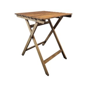 Super-Seat | The Oxford Vintage Wooden Folding Tables | Natural wood color, wooden material, rustic look. | Hospitality Furniture