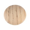 Castle oak melamine table tops round 120cm