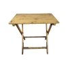 v. Stokkum vintage wooden Parade folding tables 80x55cm