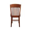 Super-Seat | Milano Solid Wood Bistro Chairs | Design simple et classique avec barres verticales, finition bois naturel. | Mobilier de restauration