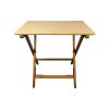 Super-Seat | v. Stokkum Blanken Wooden Parade Folding Table | Cette table pliante est fabriquée en bois vierge dont la surface est quelque peu endommagée. . | Mobilier de restauration