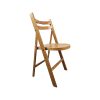 Super-Seat | The Stella Vintage Wooden Folding Chairs | Bois blond miel, look vintage, simple avec dossier à lattes. | Mobilier de restauration