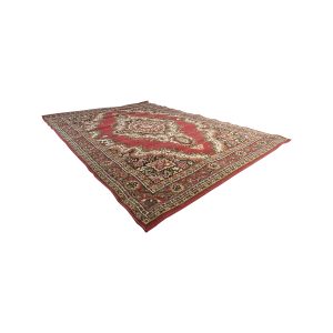 Super-Seat | Meet the Vintage Rugs | A Persian rug with intricate red, beige, brown patterns and floral motifs. | Hospitality Furniture