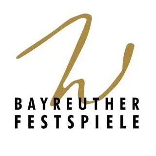 Super-Seat | BAYREUTHER FESTSPIELE | Goldenes „W“ in schwarzen Buchstaben auf weißem Hintergrund. . | Horecameubilair