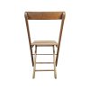 Super-Seat | Die Relouw Vintage Holzklappstühle Natur | Natürlicher Holzklapstoel, Zichtbaar Houtnerf, Rechte Linien, Lichte Houtkleur. | Horecameubilair