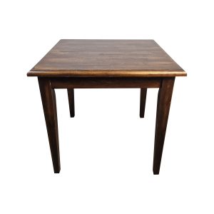 Super-Seat | De Cambridge houten horecatafels 80x80cm | Donkerbruine vierkante houten tafel, glad oppervlak, vier rechte poten. | Horecameubilair