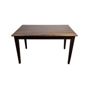 Super-Seat | De Cambridge houten horecatafels 130x80cm | Rechthoekige tafel, donker hout, lineaire lijnen, vier rechte poten. | Horecameubilair