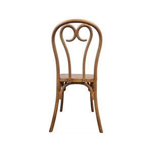 Super-Seat | De Thonet hart-back stapelbare kunststof stoelen naturel | Naturelkleurige kunststof stoel met hartvormig vloerkleed en licht uitlopende poten. | Horecameubilair