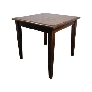 Super-Seat | De Cambridge houten horecatafels 80x80cm | Donkerbruine, vierkante houten tafel met vier rechte poten. Geschikt voor horeca. | Horecameubilair