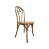 Super-Seat | The Thonet Heart-Back stackable plastic chair | Stoel van kunststof in een natuurlijke kleur, gebogen rugleuning en rond gevormd design. | Horecameubilair