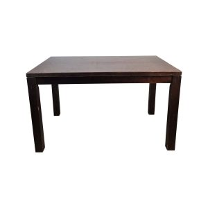 Super-Seat | De Oxford vintage houten cafétafels 130x180cm | Donkerbruine rechthoekige houten tafel met rechte poten, massief hout. | Horecameubilair